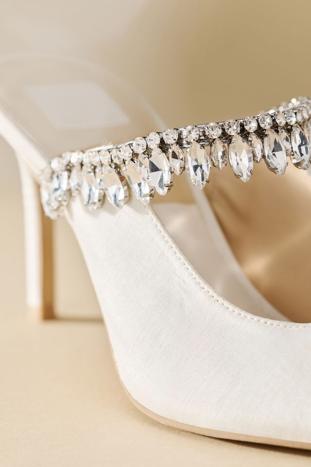 Dolce Vita Keli Crystal Satin Heels #2