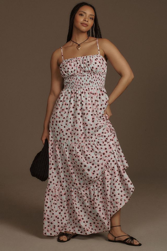 Hutch Sleeveless Square-Neck A-Line Maxi Dress #1