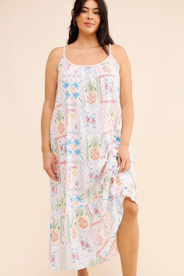 Never Fully Dressed Sleeveless Patchwork Maxi Dress #4