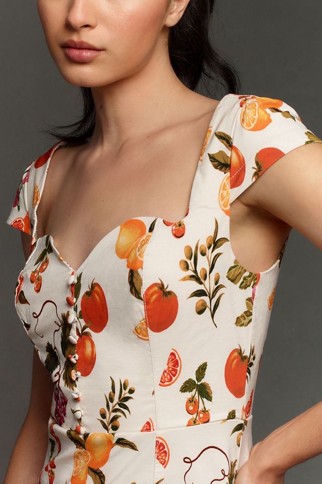 Maeve The Cecily Fit & Flare Sweetheart Mini Dress #1