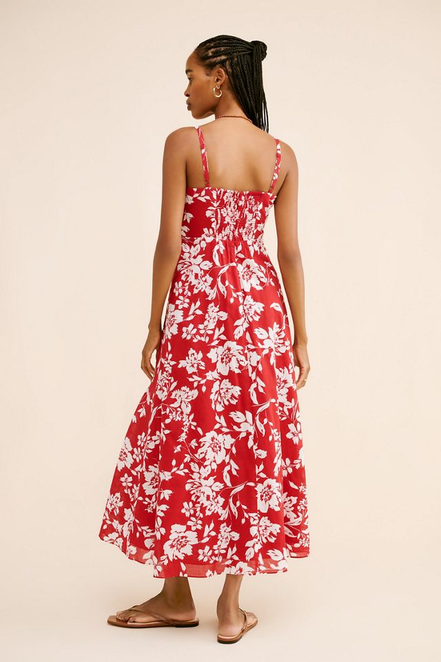 Madewell Exploded Tank Midi Dress #1