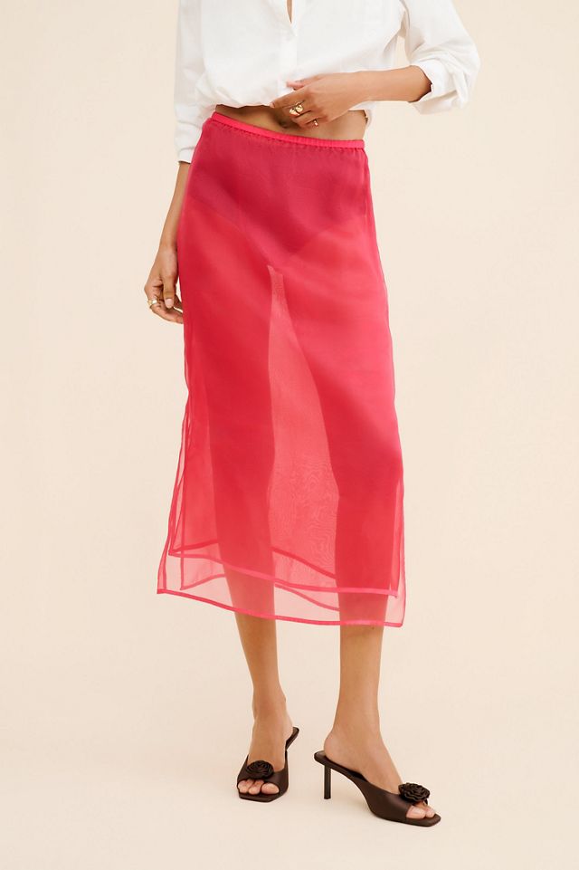 DONNI. Organza Simple Skirt #3