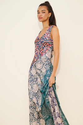 knee length dresses for ladies Womens jill dress multicolor 595ka045