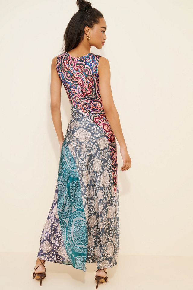 Kachel Floral Sleeveless Maxi Dress #1