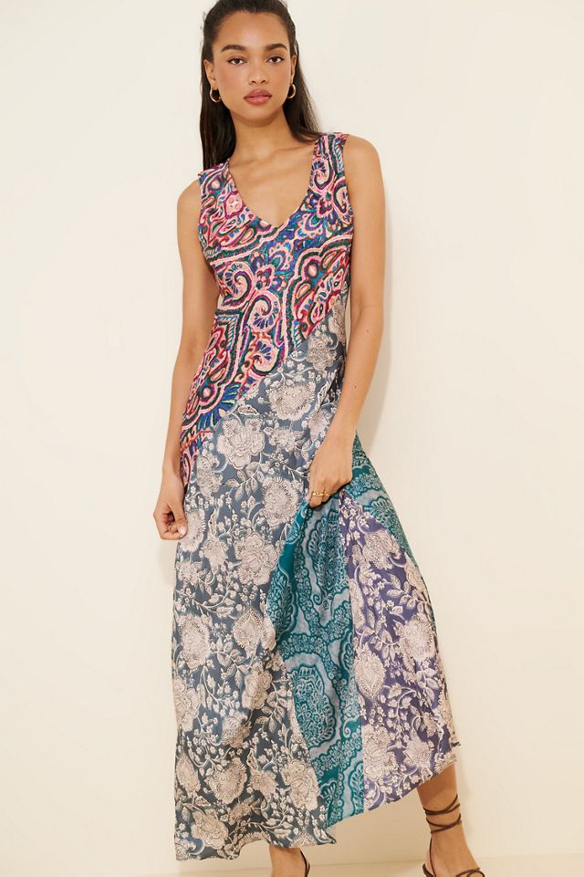 Kachel Floral Sleeveless Maxi Dress #3