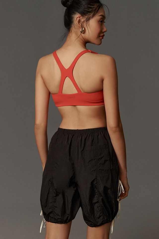 Daily Practice by Anthropologie Full Twist Side-Stripe Shorts #1