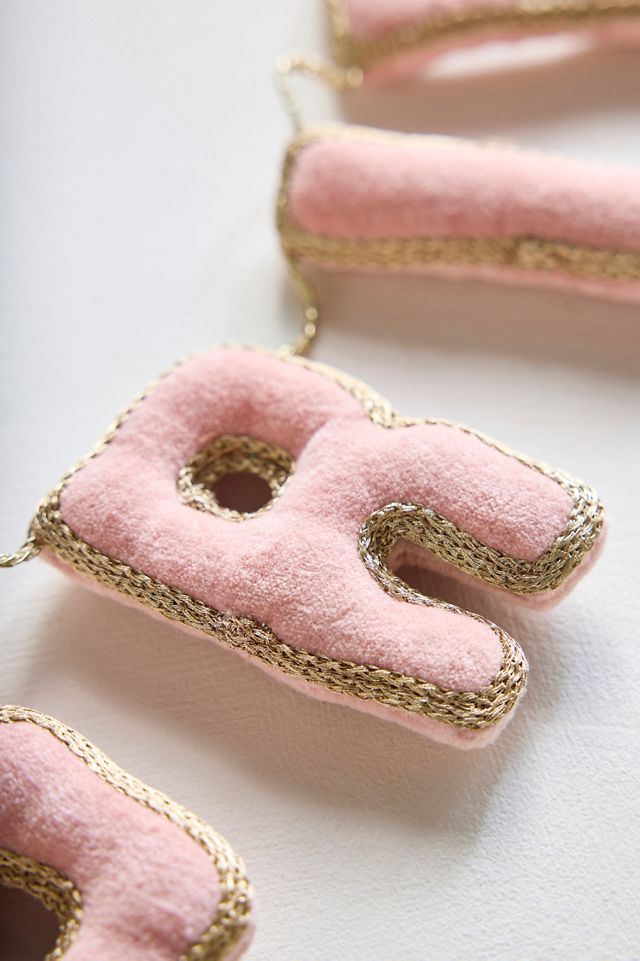 Bride or Groom Felt Garland #1