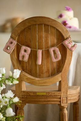 Bride or Groom Felt Garland