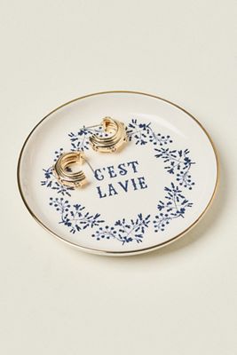 C'est La Vie Trinket Dish