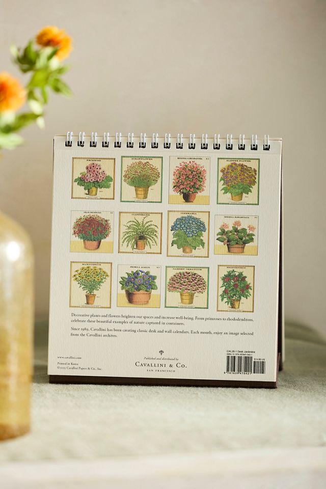 Jardiniere 2026 Desk Calendar #1