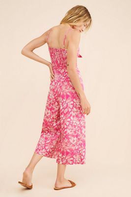 Hutch Tie Front Cropped Jumpsuit