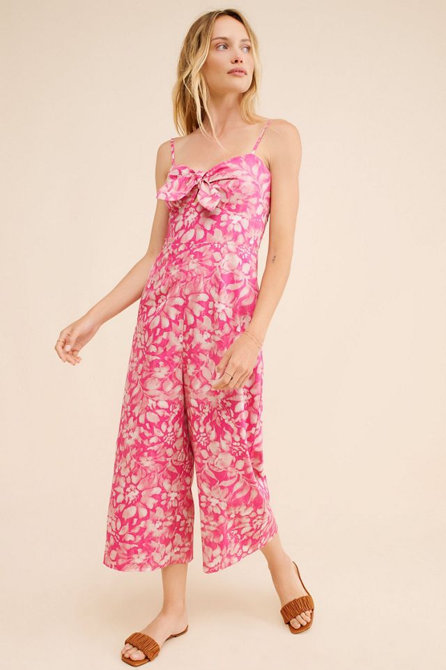 Hutch Tie Front Cropped Jumpsuit #3