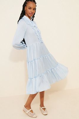 Tiered Ruffled Dress