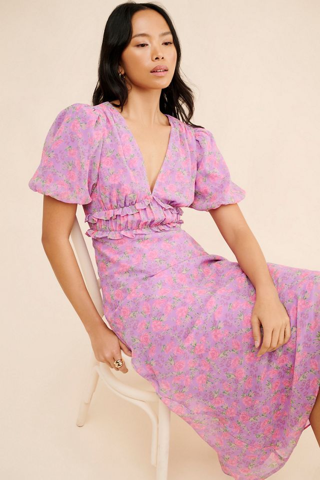ASTR the Label Esperanza Puff Sleeve Dress #4