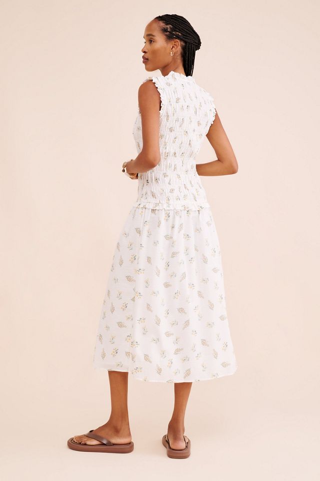 Rails Dion Floral Smocked Midi Dress #1
