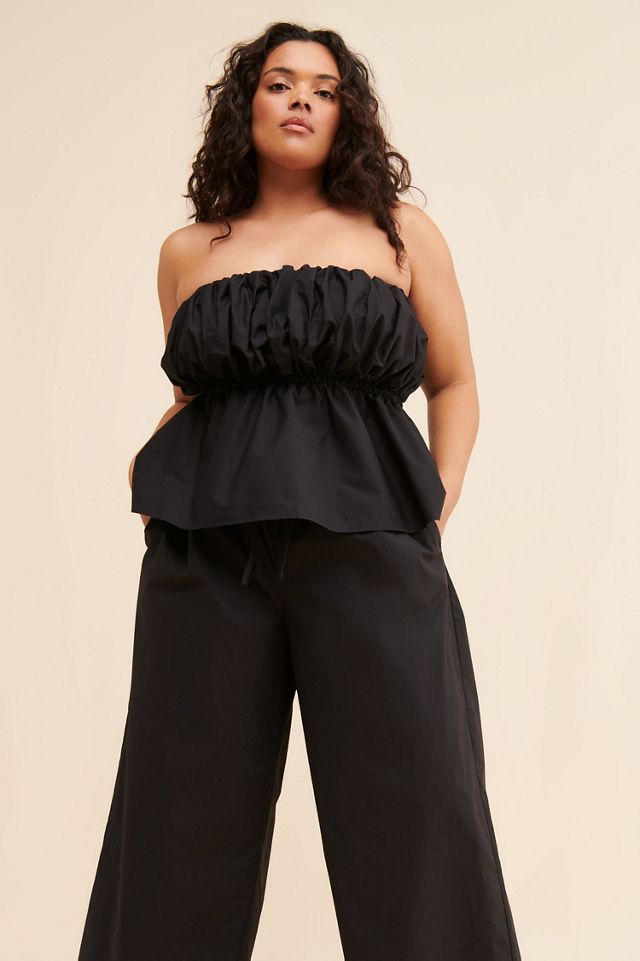 Eloquii Bubble Peplum Top #3