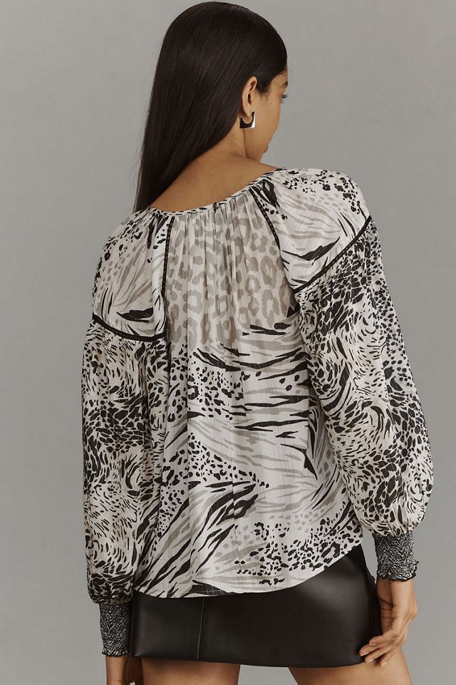 Conditions Apply Biljana Printed Top #3