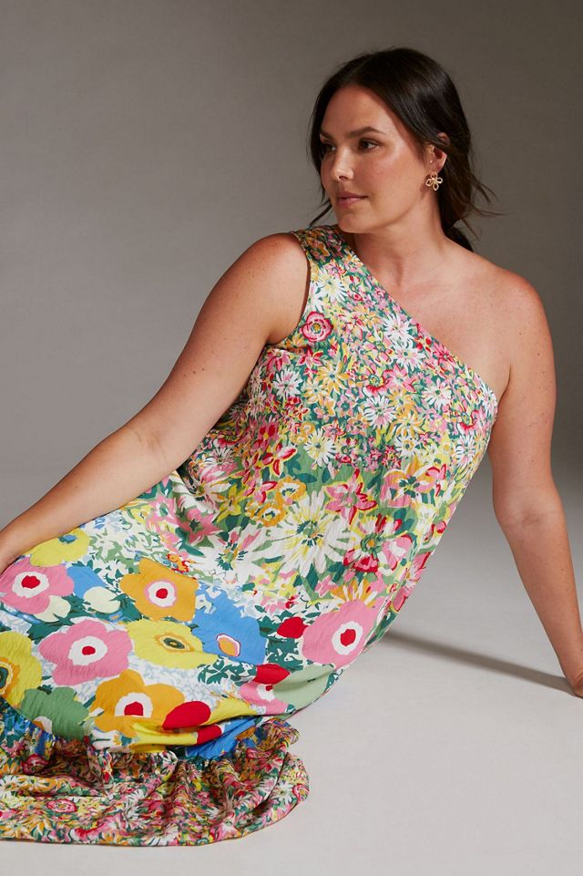 One-Shoulder Midi Dress #4