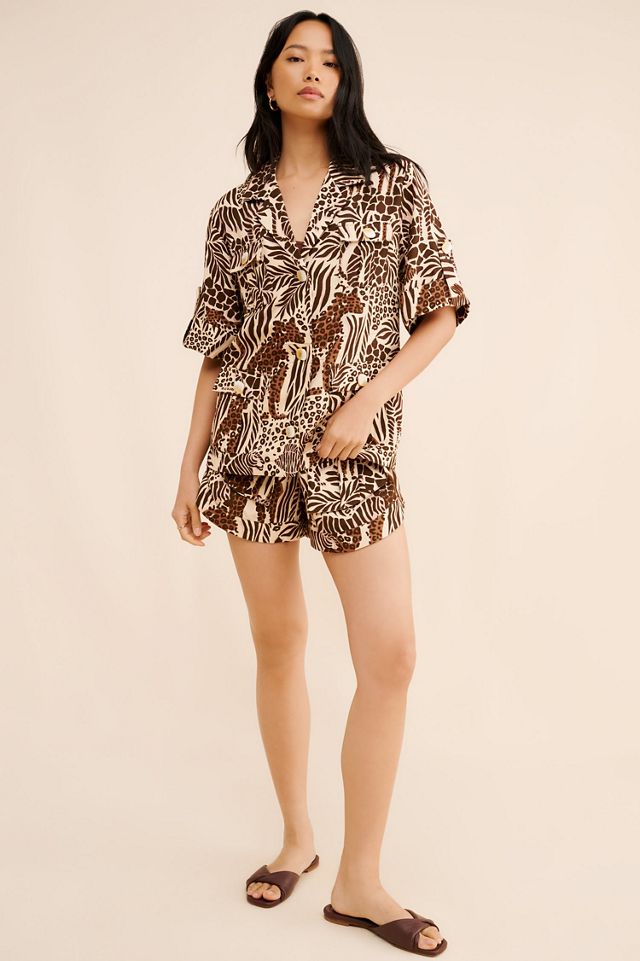FARM Rio Safari Sand Shirt Jacket #2