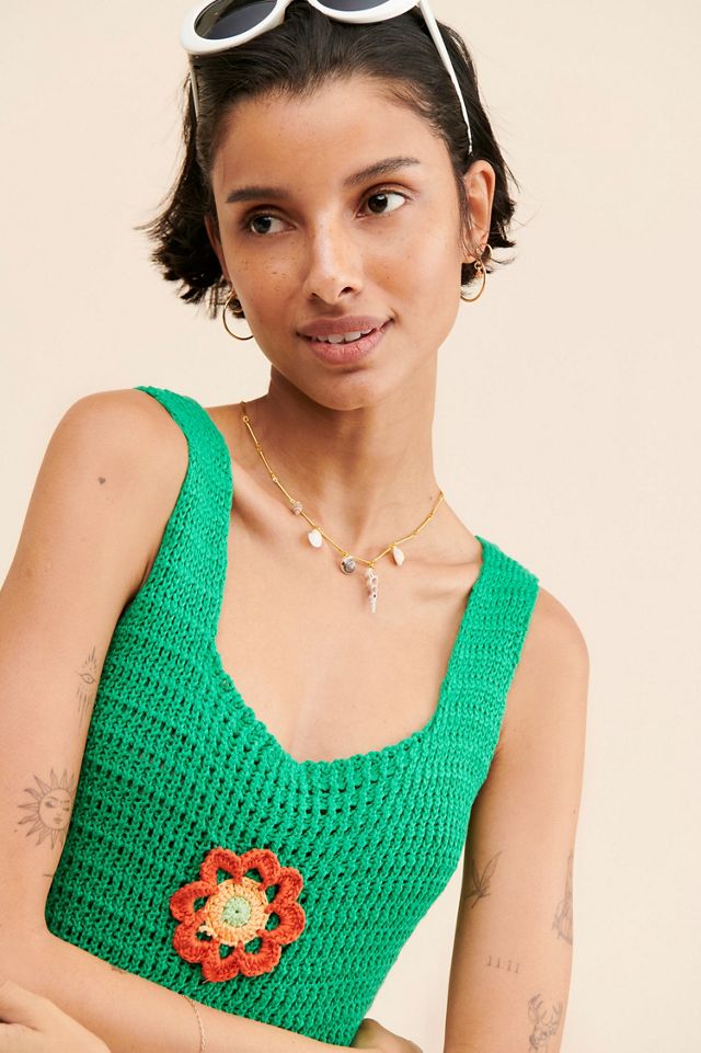 Greylin Taliah Crochet Knit Dress #3