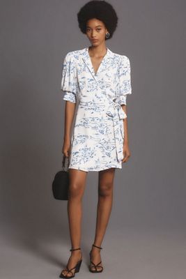sachin and babi light blue dress L By Anthropologie The Somerset maxi dress: velvet edition in gold main image 0