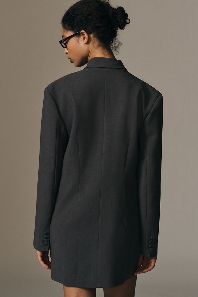 Bardot Joelle Long-Sleeve Tuxedo Mini Dress #2