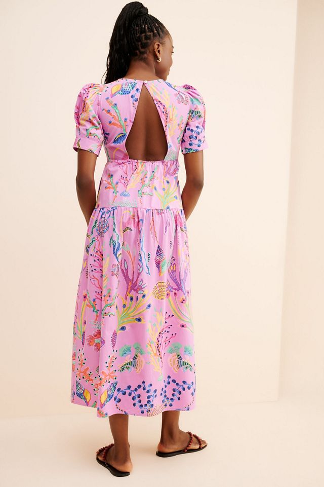 【Anthropologie】Banjananカミリアティアードミディスカート Anthropologie】Banjananカミリアティアードミディスカート