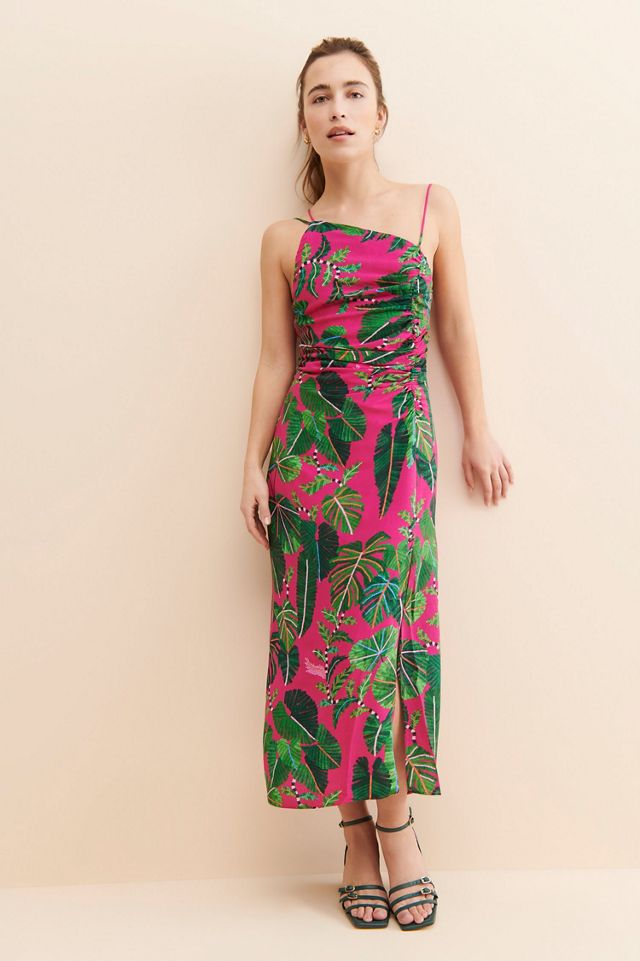 FARM Rio Leaves Midi Dress #4