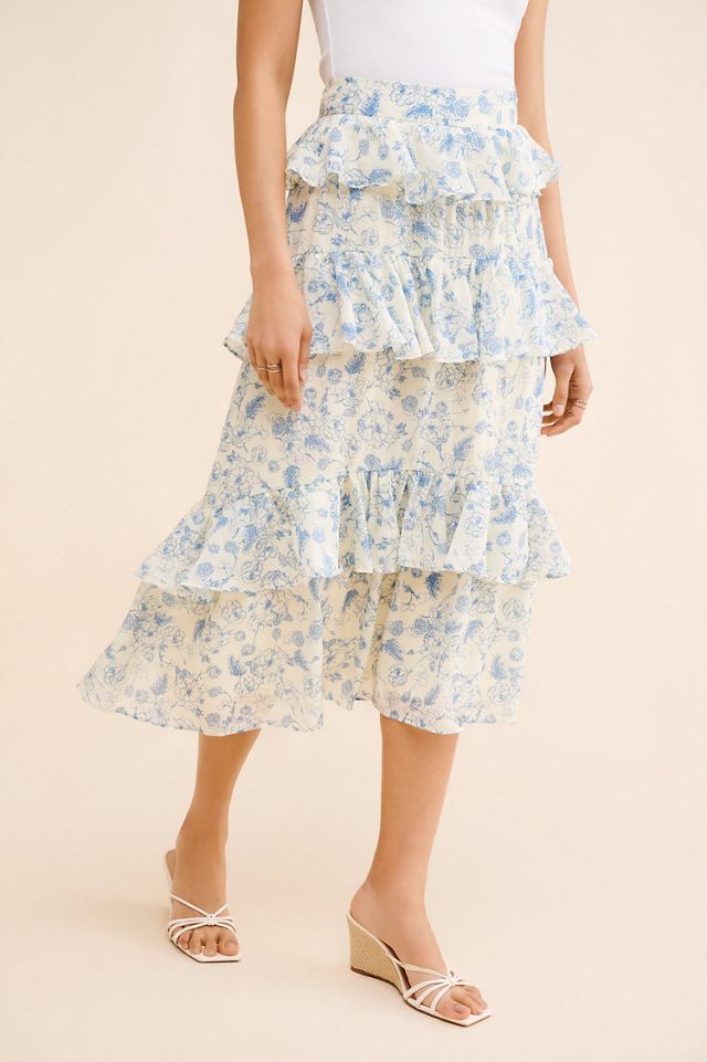 ASTR the Label Foufette Midi Skirt #3