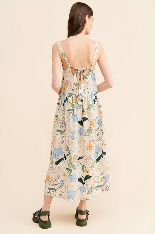 Eve Gravel Lily Midi Dress #1
