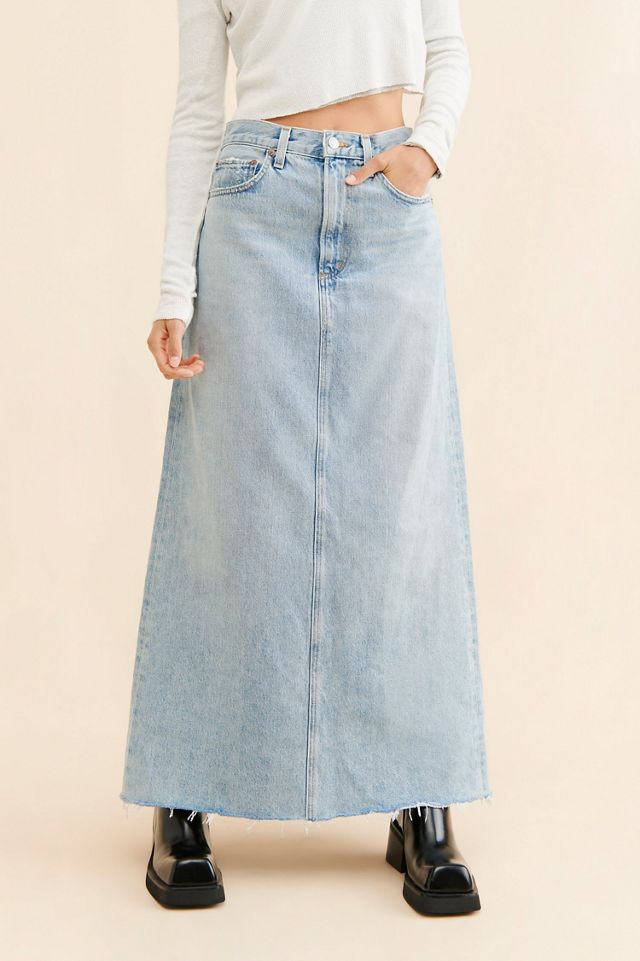 AGOLDE Hilla Denim Skirt #3