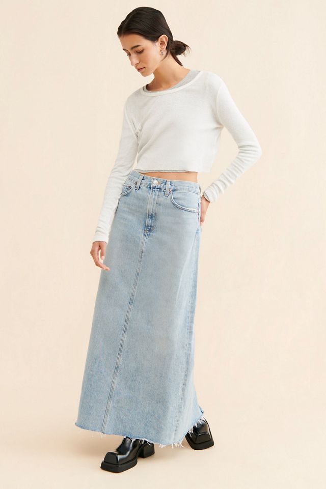AGOLDE Hilla Denim Skirt #2