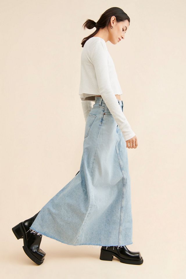AGOLDE Hilla Denim Skirt #4