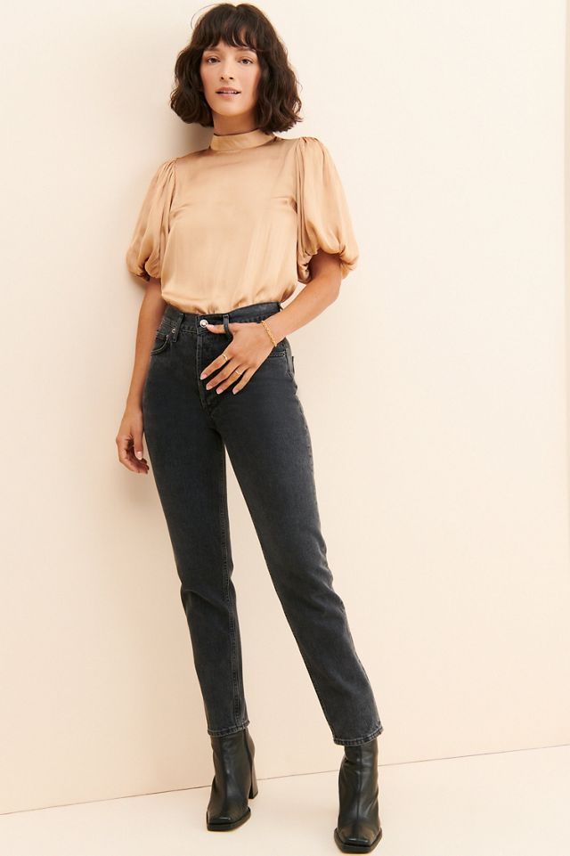 MinkPink Ines Balloon Sleeve Blouse #3