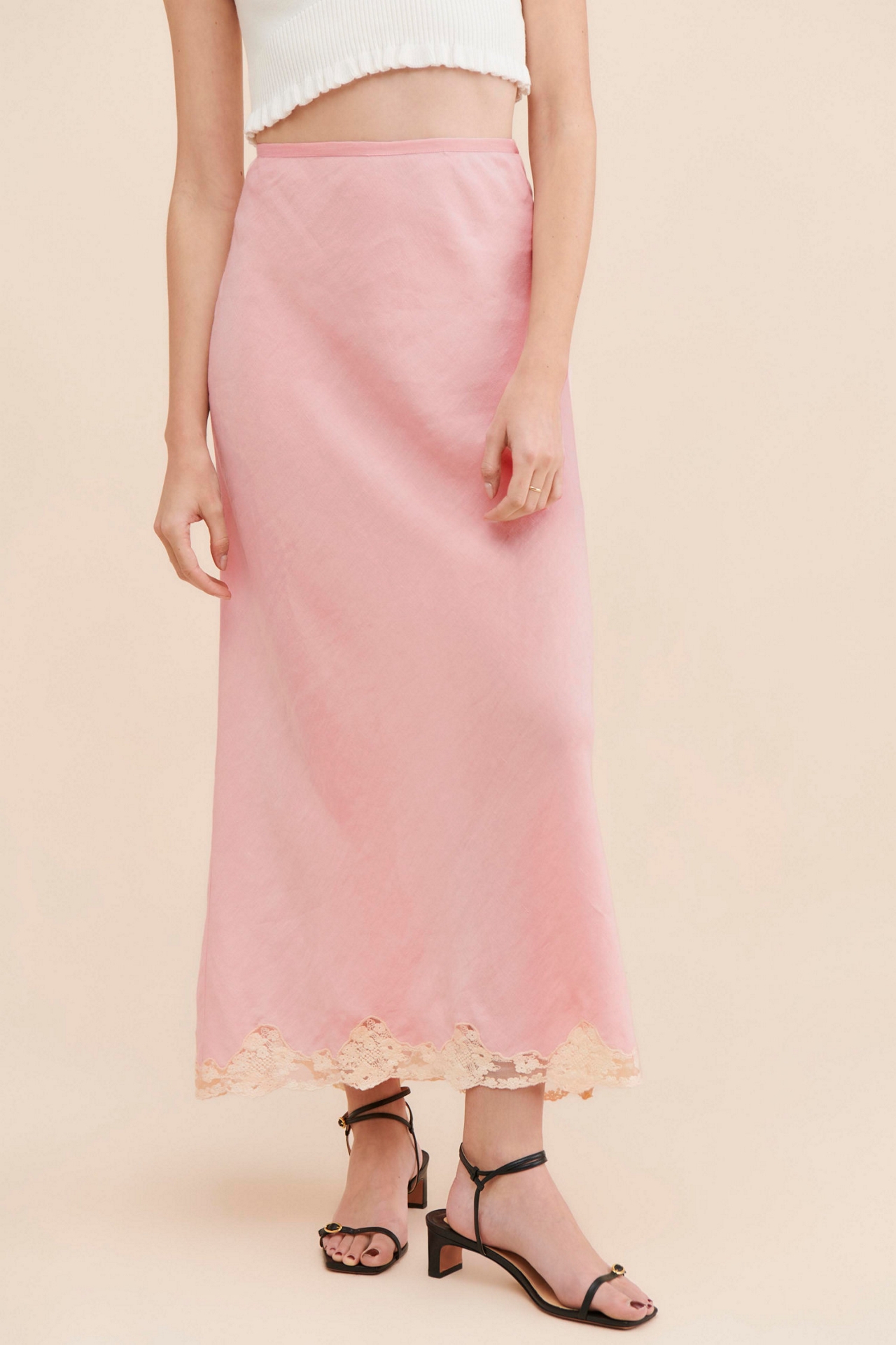 RIXO Norah Maxi Skirt
