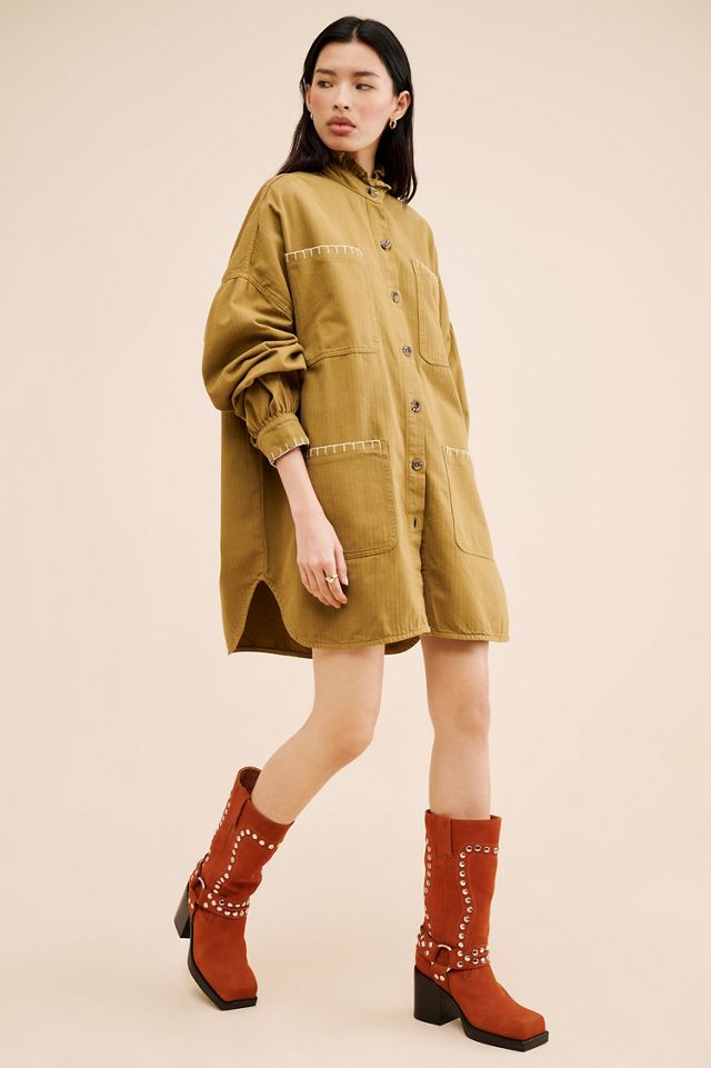 Seventy Mochi Pablo Oversized Shirt Dress #3