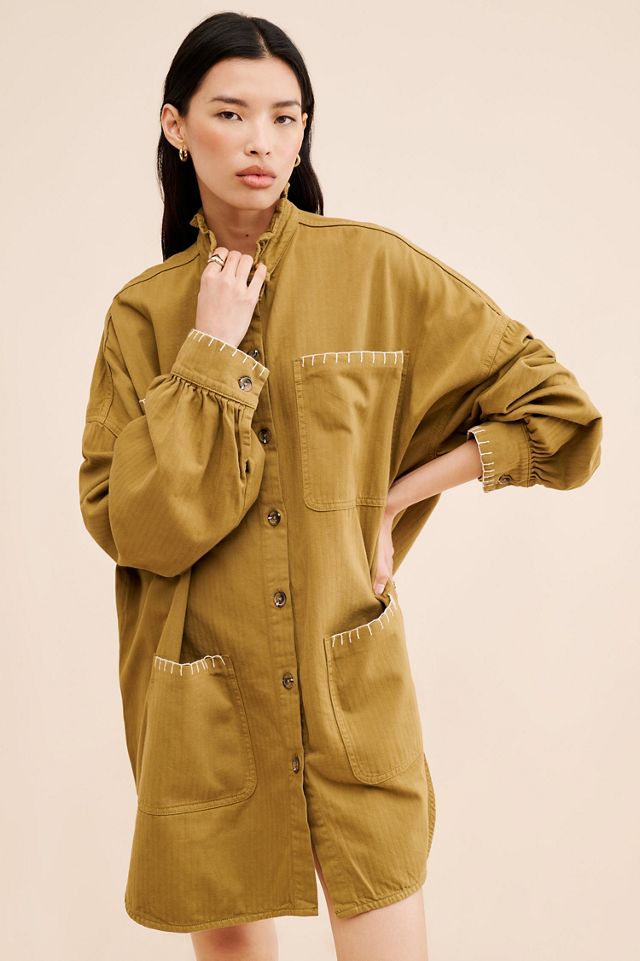 Seventy Mochi Pablo Oversized Shirt Dress #2