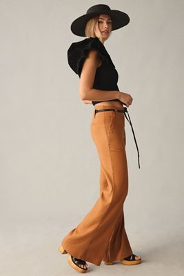 DL1961 Zoie Wide Leg Corduroy Pants | Anthropologie
