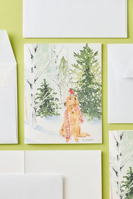 Holiday Boxed Note Cards, Set of 4