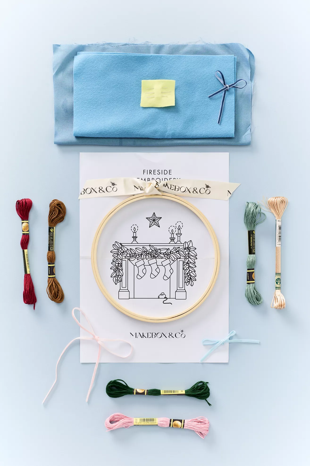 MakeBox & Co. Nutcracker Embroidery Kit - thumbnail 5