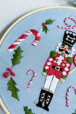 MakeBox & Co. Nutcracker Embroidery Kit