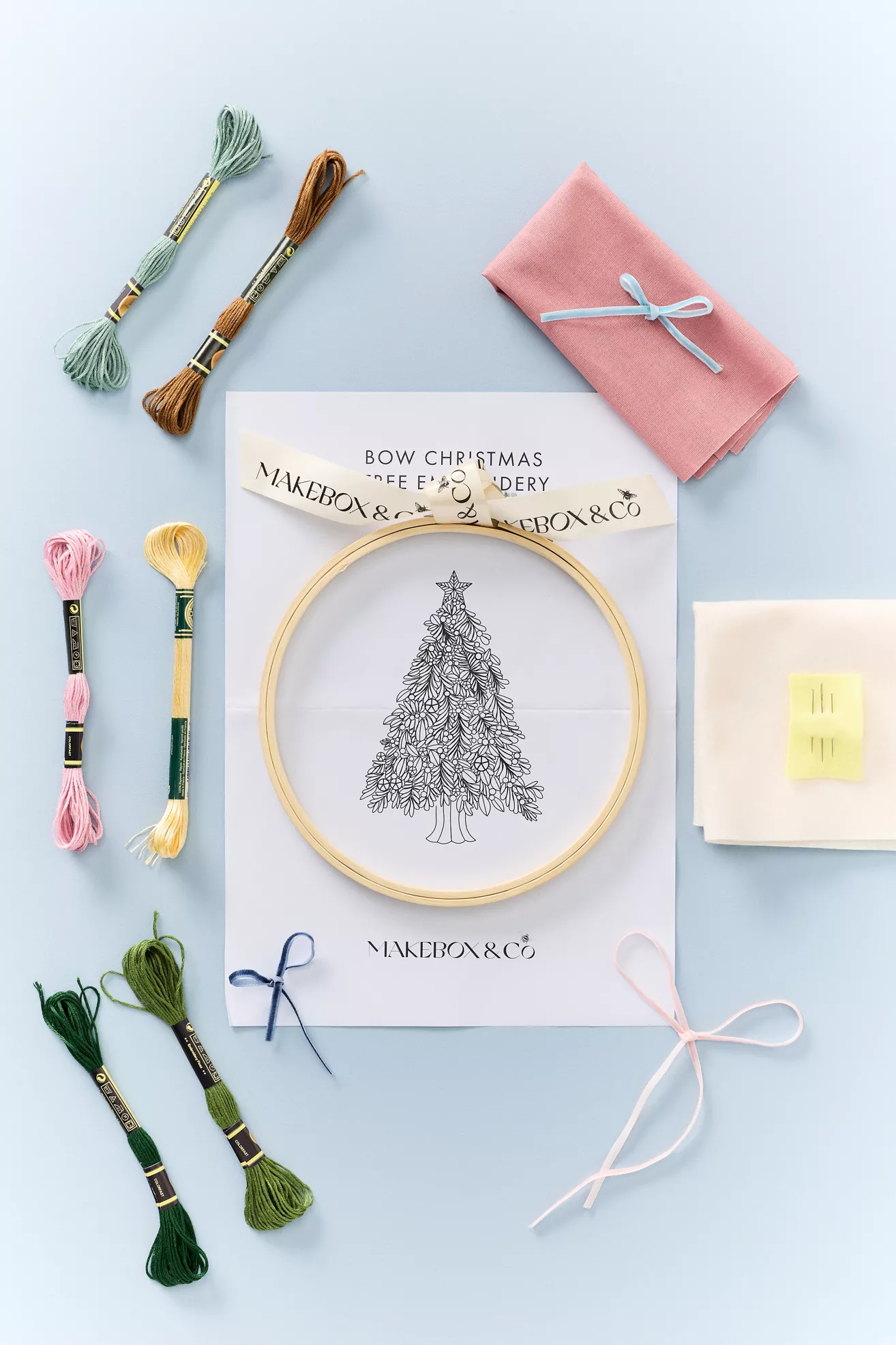 MakeBox & Co. Nutcracker Embroidery Kit