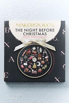 MakeBox & Co. Advent Stitches Embroidery Kit