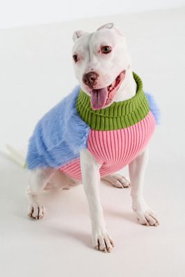 Verloop Faux Fur Dog Sweater