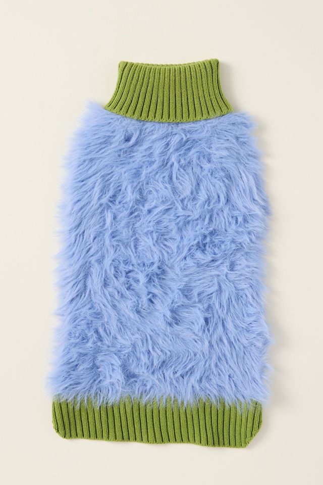 Faux Fur Dog Sweater #2