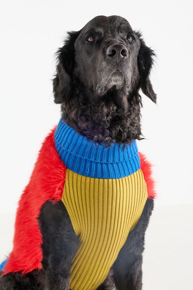 Faux Fur Dog Sweater #3