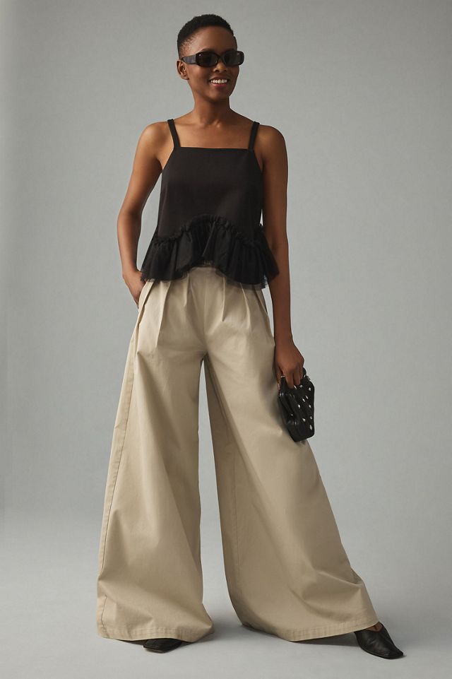 Sunday in Brooklyn Tulle-Hem Ponte Tank #3