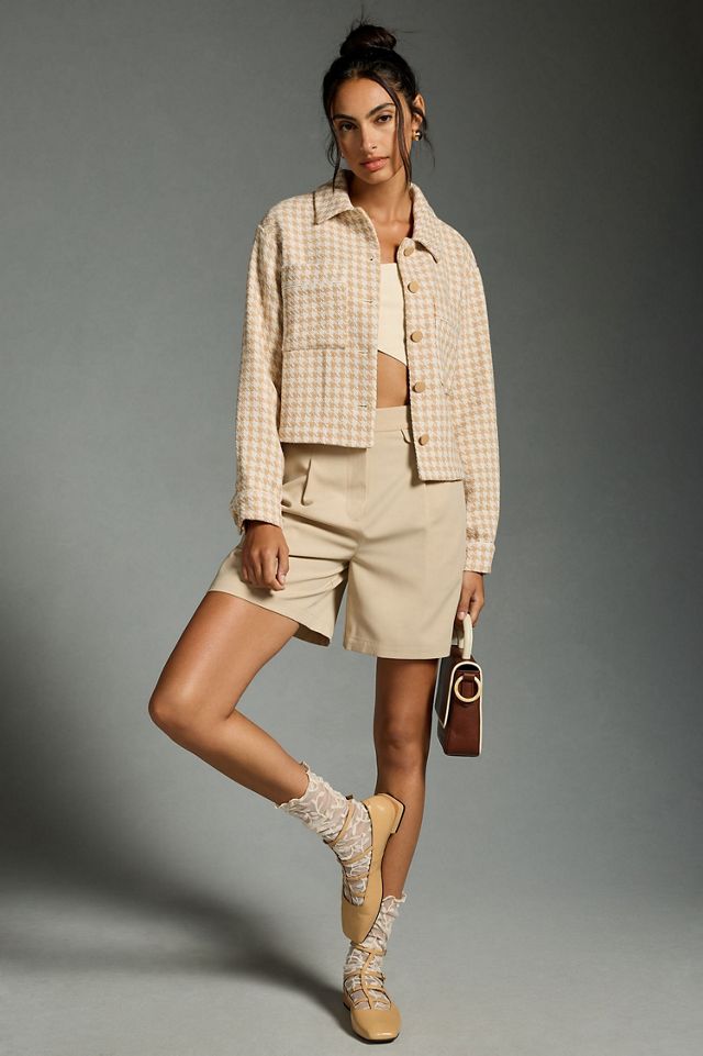 Dolan Houndstooth Printed Jacket #1