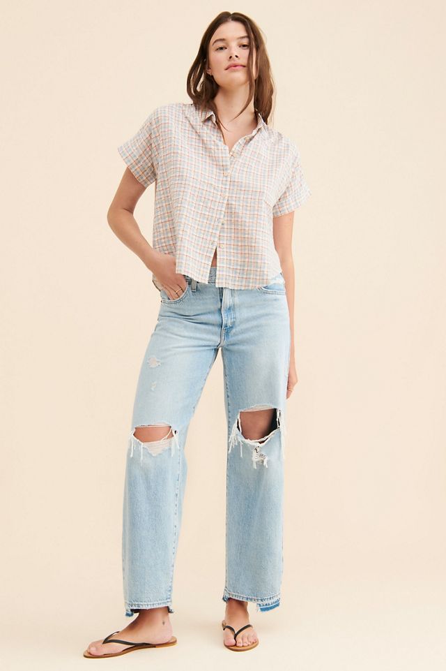 Madewell Hilltop Plaid Shirt #3