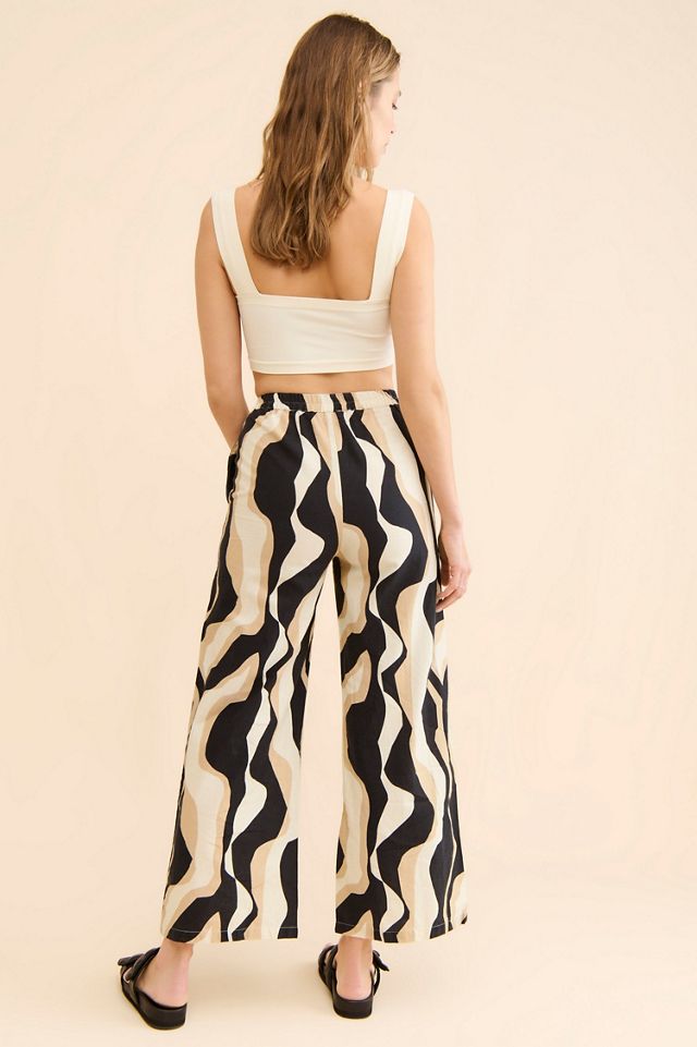 Little Lies Zita Linen Pants #1